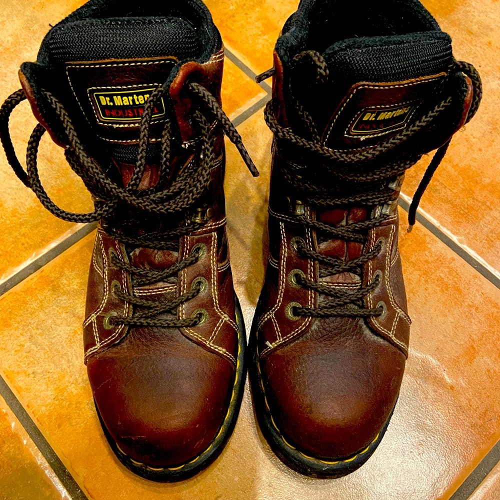 Dr. Martens Industrial Boots 100% Leather